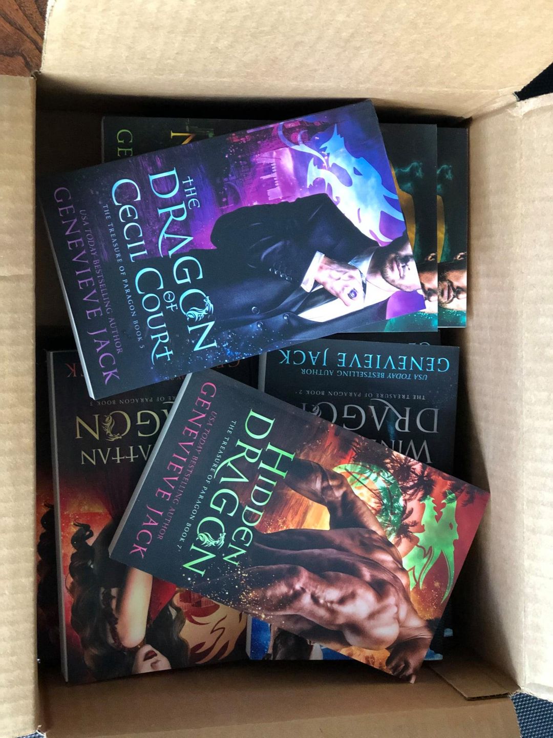 Treasure of Paragon Stack - 10 Signed Paperbacks