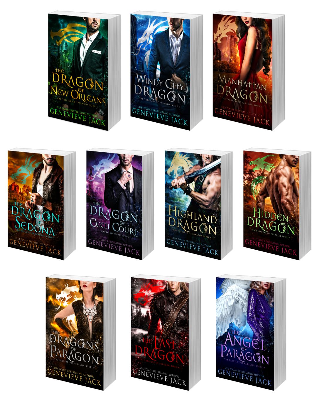 The Treasure of Paragon Book Stack (paperback)