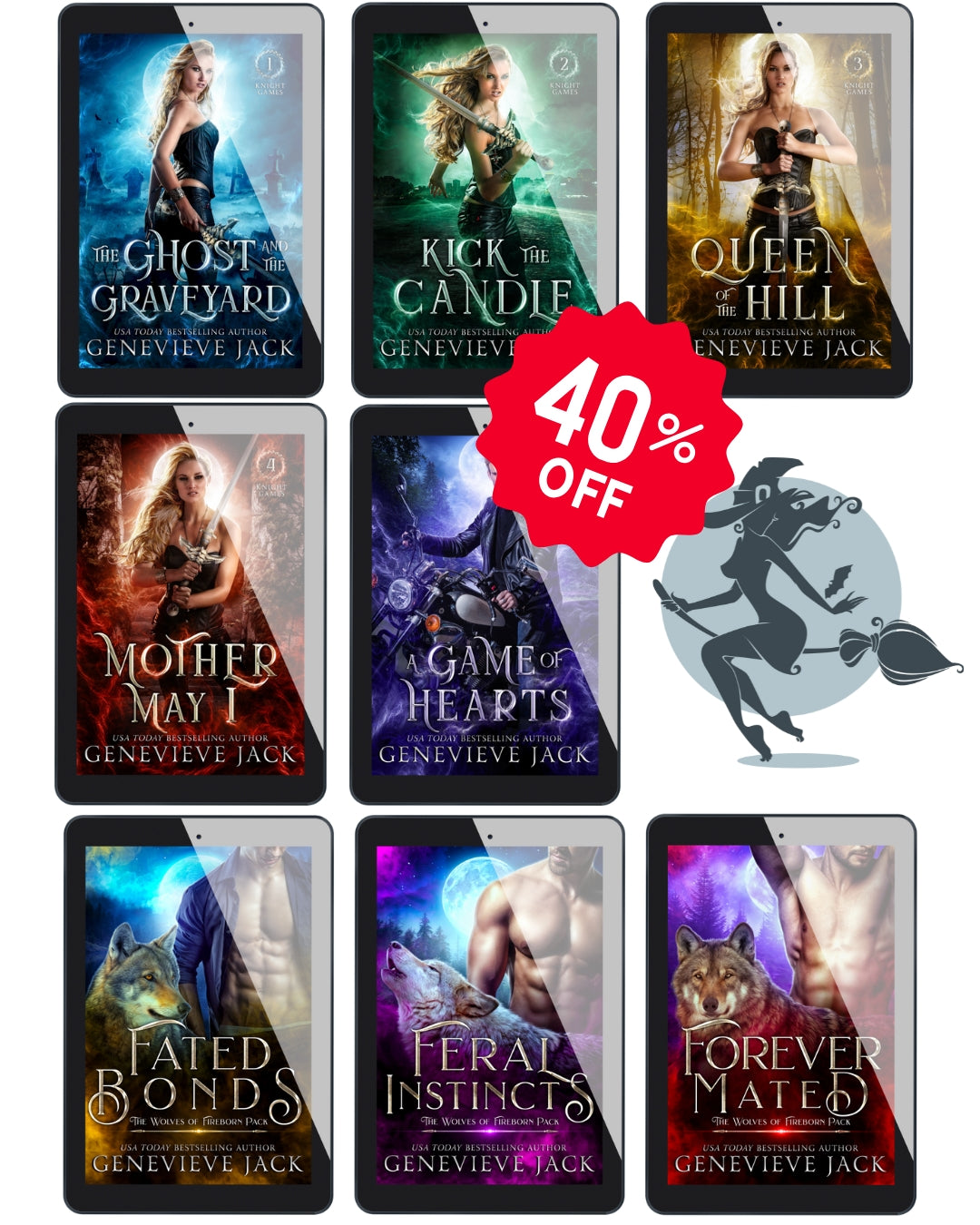 Ultimate Witch & Werewolf Urban Fantasy Romance Stack (ebook)