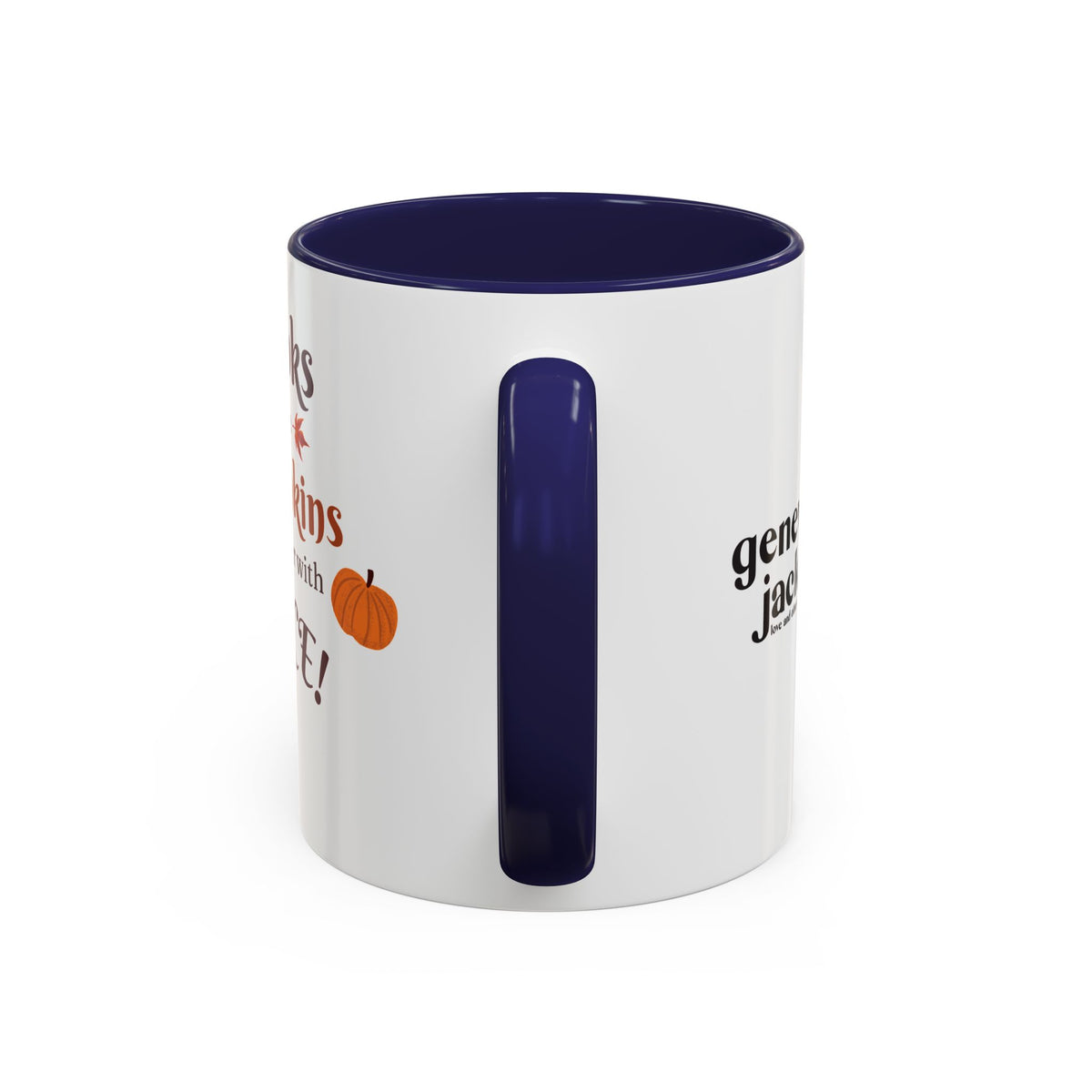 Books Like Pumpkins Are Better With Spice Coffee Mug — Fall Pumpkin Spice Book Lover Accent Mug