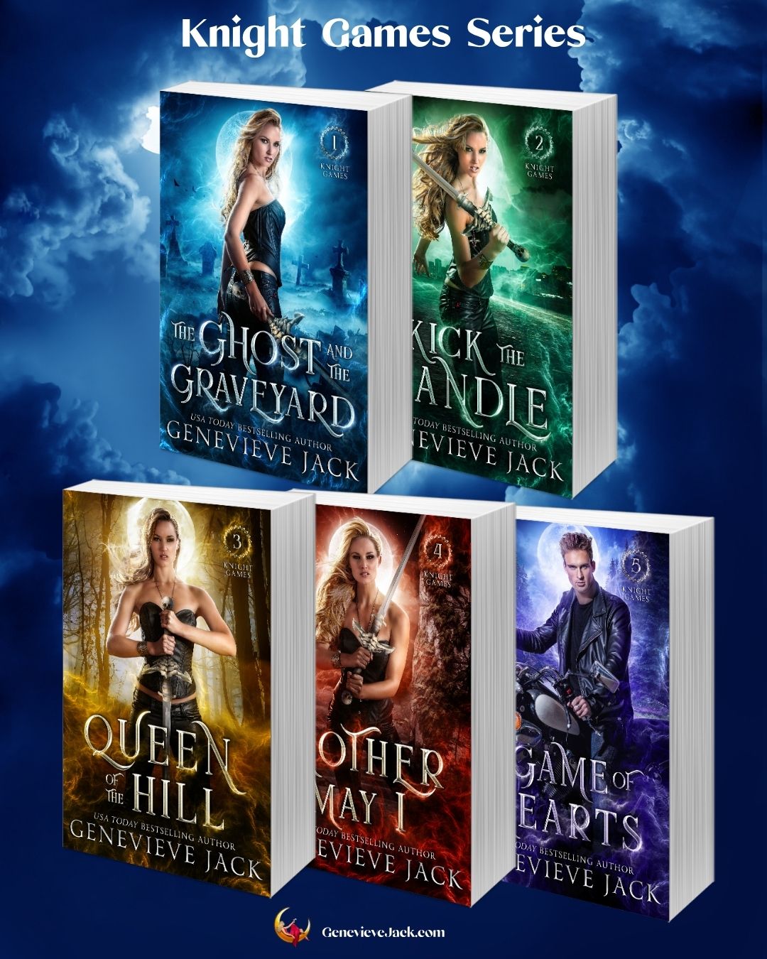Knight Games Witchy Urban Fantasy Romance Stack (ebook)